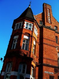 Battersea library - home of the Alvering book group.